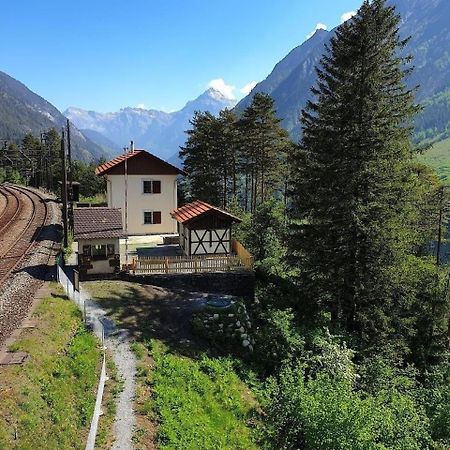 Вилла Bahnwaerterhaus Eggwald Вассен Экстерьер фото