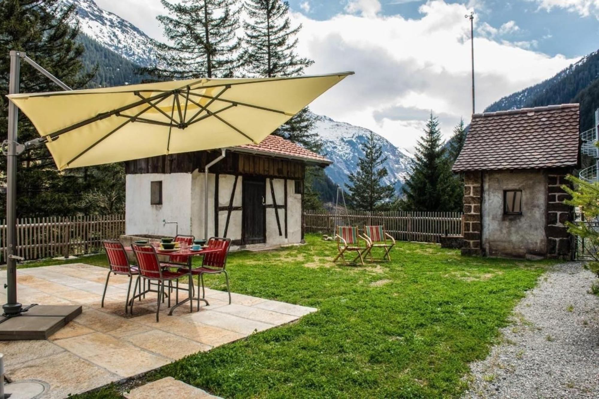 Вилла Bahnwaerterhaus Eggwald Вассен Экстерьер фото